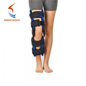 China High quality good design black adjustable knee orthopedic brace supplier