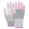 China NBW-PT303 13 Gauge Zebra Pattern PU Palm Coated Gloves wholesale