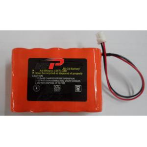China 12V 600mAh aa nicd battery , ni cd rechargeable batteries KS KFI Emergency lighting supplier
