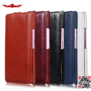 Hot Selling 100% Qualify Brand New PU Flip Leather Cover Case For Huawei Ascend P6