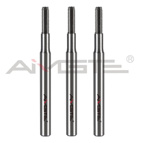 0.6μm Carbide Thread Taps H6 Reduced Shank Taps Customized For Steel