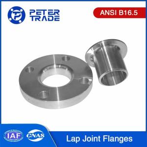 ANSI B16.5 Carbon Steel/Stainless Steel ASTM A182 F304/304L F316/316L Lap Joint Flange 400LB For Chemical Plants