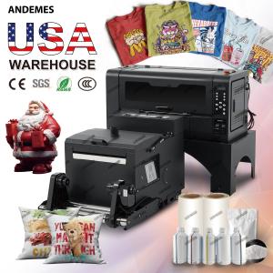 China A3 Roll to Roll DTF Printer with Two Heads XP600 CYMKW LCLM Digital Printing Machine wholesale