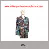 China Military Woodland Camouflage Polyester Cotton Battle Dress Uniform for Army wear wholesale