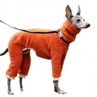 China Double Sided Velvet Warm Dog Coats Dog Fleece Jumpsuit High Collar on sale