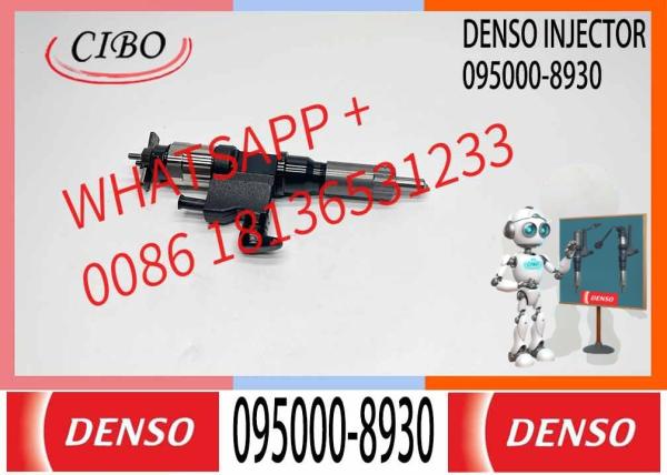 095000-8930 Inyector de combustible diesel de 1kd Inyector de combustible diesel de ferrocarril común remanufacturado para motores diesel 8-98160061-0 4H07