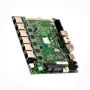 3.5" Intel 5th Broadwell-U I7-5500U Mini Motherboard 6 LAN Pfsense Router Support AES-NI