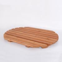 China NC Painting EVA Stoppers 1.18inch European Teak Wood Bath Mat on sale