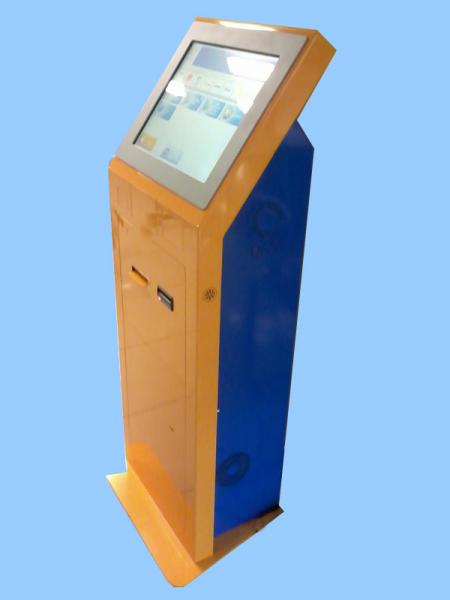 Rugged Steel Frame Self Service Kiosks With Touch Screen For Payment In Store,