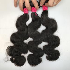 China 10A 10- 40 100% Brazilian Virgin Hair Extensions Human Hair Undyed Color supplier