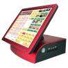 China All In One Red POS / Cash Register Touch Terminal For Dining And Pizzeria wholesale