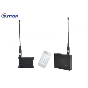 China Outdoor COFDM Wireless Transmitter , Wifi Video Camera Transmitter And Receiver supplier
