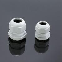 China Waterproof PA Nylon Cable Gland PG9 Cable Entry Range 37mm - 44mm on sale