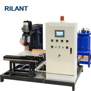 China Gluing PU Filter Making Machine Isocyanate / Polyol 2200× 1300 × 1800mm Size supplier