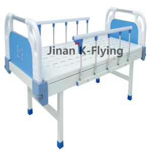 China Steel Plate Flat Manual Nursing Bed Foldable Handshake wholesale