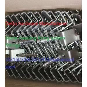 China stone cladding fixing system/Z anchor/H20/H30/H40/H50/H60/H70/H100,stainless steel 304/316/201/410,marble anchor wholesale