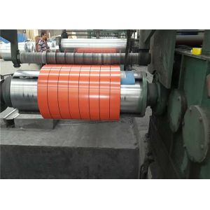 Color Coated PPGI / PPGL Steel Coil In RAL Color Coating Type PVDF Top 10-25um Back 5-10MIC