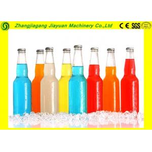 China Soft Drink Bottling Plant / Gas Liquid Glass Bottle Washing Machine supplier