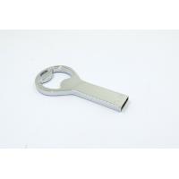 China Bottle Opener Shape Metal USB Stick 64GB 128GB UDP 2.0 15MB/S on sale