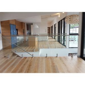 Deck Pool Balustrade Handrails , Tempered / Laminated Frameless Glass Balustrade