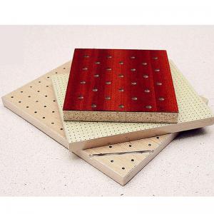 China Natural Wooden Perforated Acoustic Soundproofing Panels For Studio Room supplier