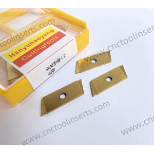 China CNC Milling Insert with PVD Coating HYLN220108-1.0 HYZ09,also Belongs to Grooving Inserts. Suitable for Machining Mild Steel. wholesale