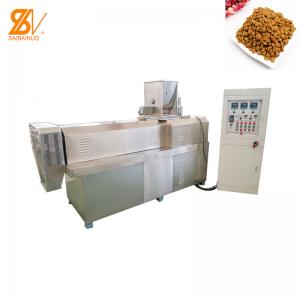 China Stainless Steel 180kg/H Dry Cat Food Pellet Making Machine supplier