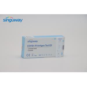 China High Sensitivity Antigen Art Self Test Kit Nasal Swab Dengue NS1 HIV Rapid Test Kit supplier