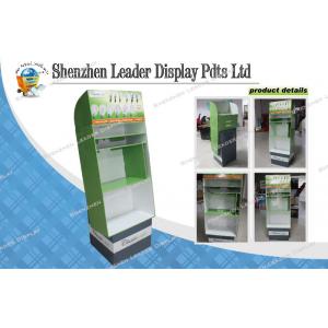 China Tiers Eco-friendly LED Floor Cardboard Display Stands for Lamp Promotion supplier