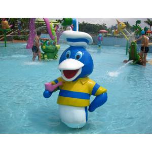 China Donald Duck Customized Spray Aqua Play Water Game Fiberglass Water Park Equipment supplier