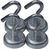 40LB ganchos magnéticos fuertes - imán resistente potente del neodimio - sistema de 4 ganchos