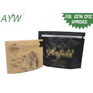 China Smell Proof Promotion Child Proof Zipper Bags Compliant With Government Regulations supplier