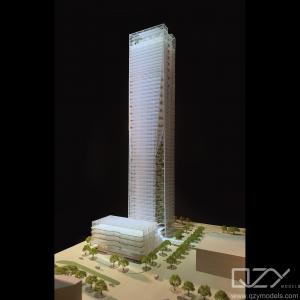 Aedas 3D Architectural Site Model Skyscrapercity 1:300 OEM