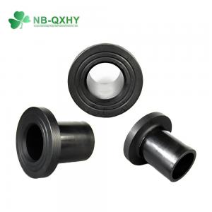China HDPE Pipe Fitting Butt Welding Socket Flange Stub for Water Supply Network Connection supplier
