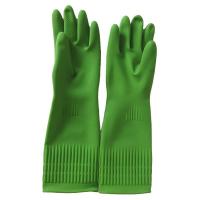 China Natural Latex Extra Long Cuff Gloves 100G/Pair 38CM Kitchen Cleaning Glove on sale