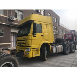 China Hard And Firm 6×4 Prime Mover Truck / Optional Color Howo Tractor Truck supplier