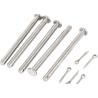 China ASTM Stainless Steel Quick Release Clevis Pin 18-8 B8M B8 B7 Heat Resistance With Head wholesale