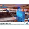Custom Lumber Bulk Storage Racks , Roll Steel Cantilever Warehouse Racks