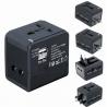 Black Universal USB AC Adapter 5V 1A / 2.1A / 2.4A /3.0A Usb Power Charger