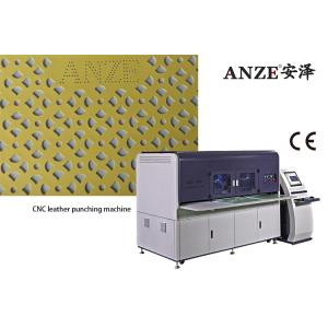 Shoe Upper Bag Perforated Punching Machine / Leather Processing Equipment