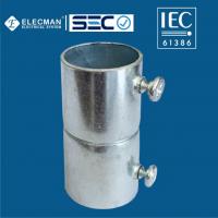 China IEC 61386 Steel EMT 2 Inch Conduit Coupling Set Screw Connection Type on sale