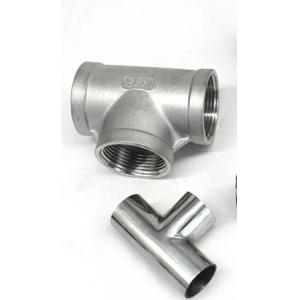 OEM 10mm Stainless Steel Pipe Tee WP321 Grade