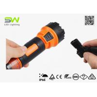 China 5W Type C Rechargeable Led Flashlight Plastic For Disaster Saftey Survival on sale