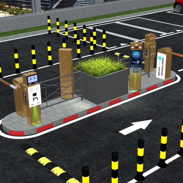 Advanced License Plate Recognition Camera For Parking Gates Parking Equipment