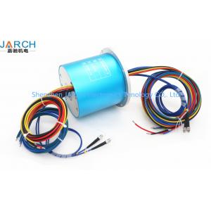 China High Speed Data Electro-optical Slip Ring For Fiber Optics and Electrical Circuits supplier