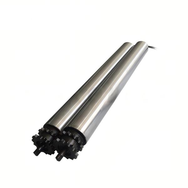 Rodillo transportador motorizado de alto par DC24V/48V, motor de transporte para automatización de cargas pesadas