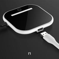 Fast Wireless Wireless Charger For Samsung Galaxy S10 S20 S9 Note 10 9 LED Charging Pad For IPhone 14 14Pro XS Max XR
