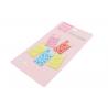 China Glitter Decorative Kids Sticker Printing , Pink EVA Custom Puffy Stickers wholesale