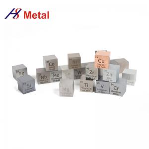 Molybdenum Metal Cube Crafts Titanium Niobium Cube Molybdenum Nickel Iron Copper Block