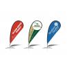 Mini personalized PVC flex, polyester, fishnet custom flags banners printing